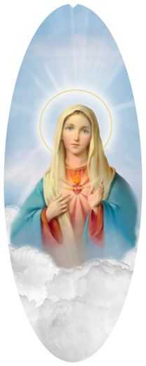 DNSA18-108-BL Immaculate Heart Clouds Blue